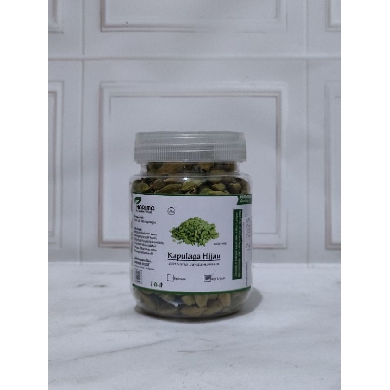 

Kapulaga India Hijau / green cardamom Asli 60gr