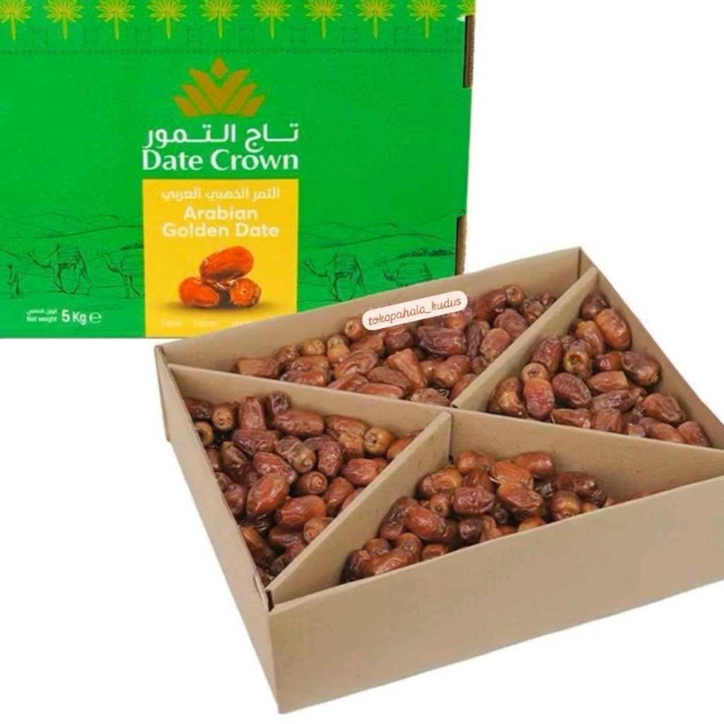 

Kurma Madu Mesir Premium Date Crown Arabian Golden Dates 5 kg