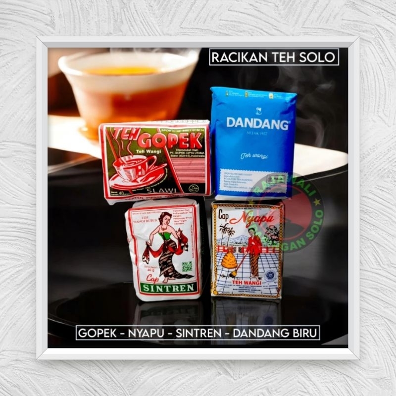 

PAKET TEH ECER 4 DANDANG BIRU GOPEK NYAPU SINTREN PAKET 4 ECER 40GR PAKET 4 ECER TEH RACIKAN PAKET TEH RACIKAN