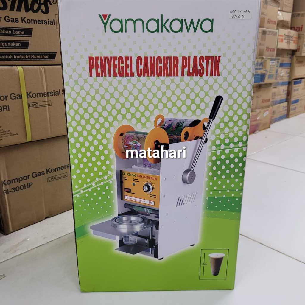 Yamakawa cup sealer/penyegel minuman/sealer plastik C37 (sd 700 ml)