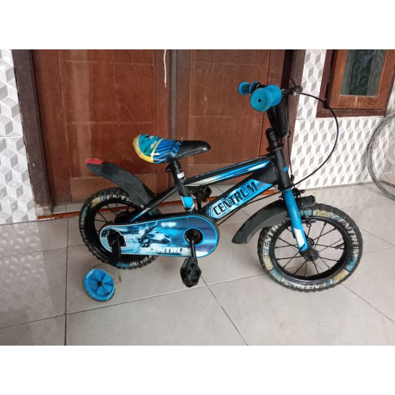 SEPEDA BEKAS UK 12" POLYGON COWOK TERMURAH / SEPEDA ANAK SECOND UKURAN 12 INCH REPAINT (CAT ULANG) D