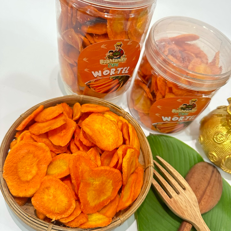 

WORTEE DRIED 150GR / KRIPIK WORTEL KRIPIK BUAH ASLI