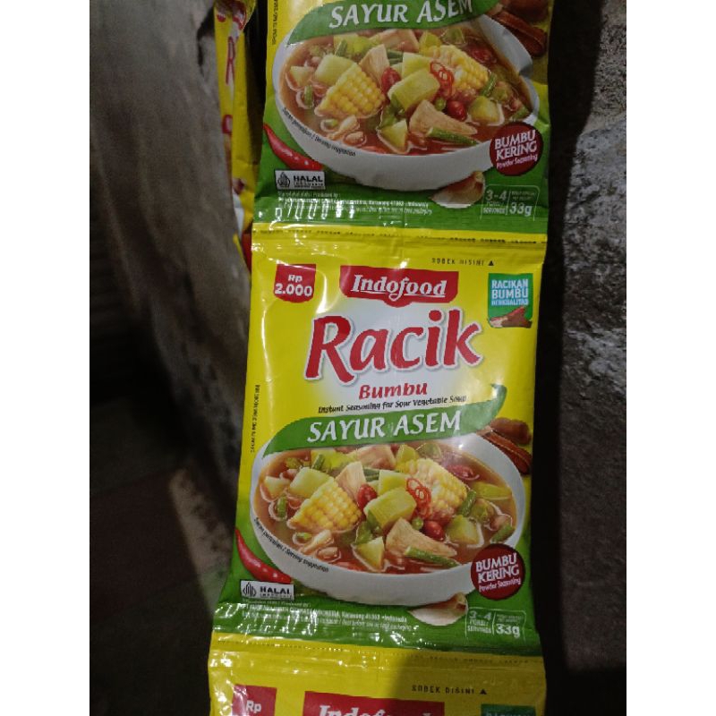 

Bumbu Racik Sayur Asem Indofood