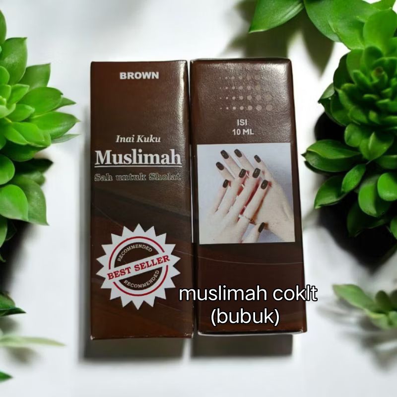 INAI KUKU Muslimah halal 100% /INAI KUKU halal termurah /inai kuku maron/inai kuku sah