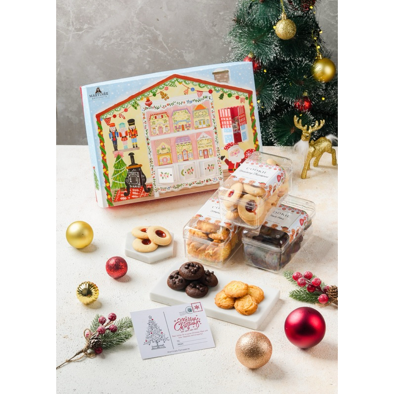 

Santa House Hampers set kue kering