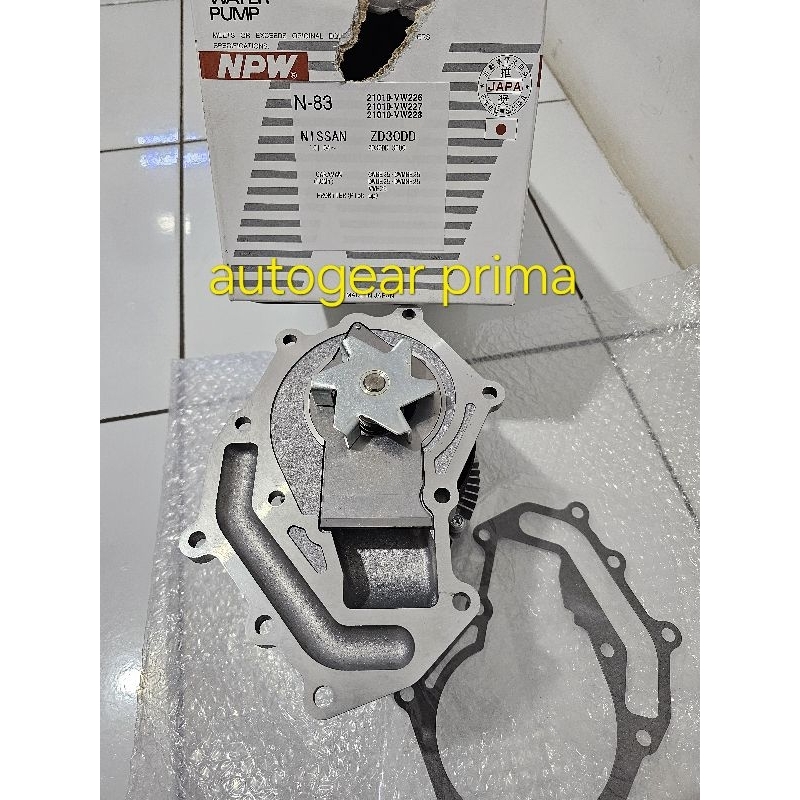 water pump pompa air Nissan Navara frontier zd30 npw japan