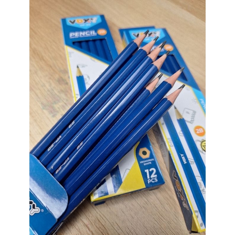 

VP-50 Pensil 2B Isi 12 Pcs/Pencils 2B/Pensil/Perlengkapan Sekolah/Pensil Grafit