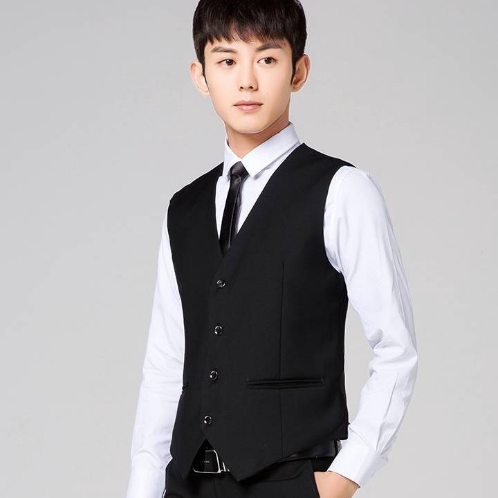 Mar Collection  Rompi Pria Slimfit Rompi Jas Formal Dalaman Jas Pria