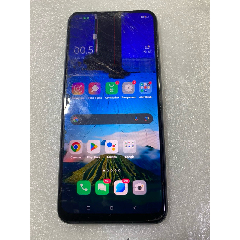 mesin oppo a17 hidup normal