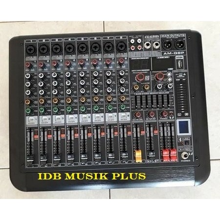 Power Mixer 8 Ch Axl Audion AM-Q8P AMQ8P Original