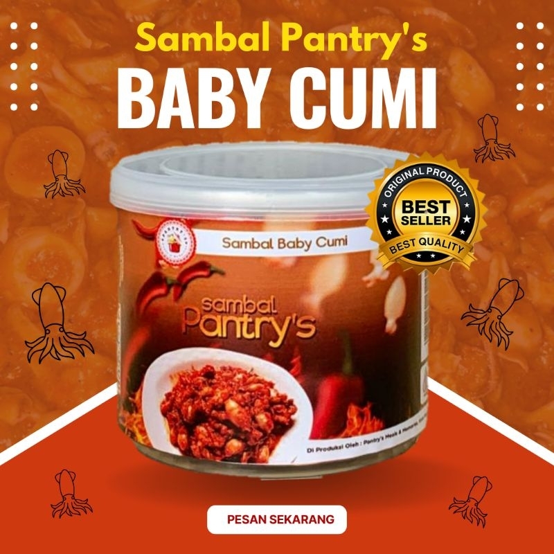 

Sambal Baby Cumi 150gr Enak Lezat Original Nusantara Indonesia