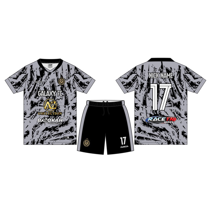 Jersey Galaxy FC Dryfit Milano Premium