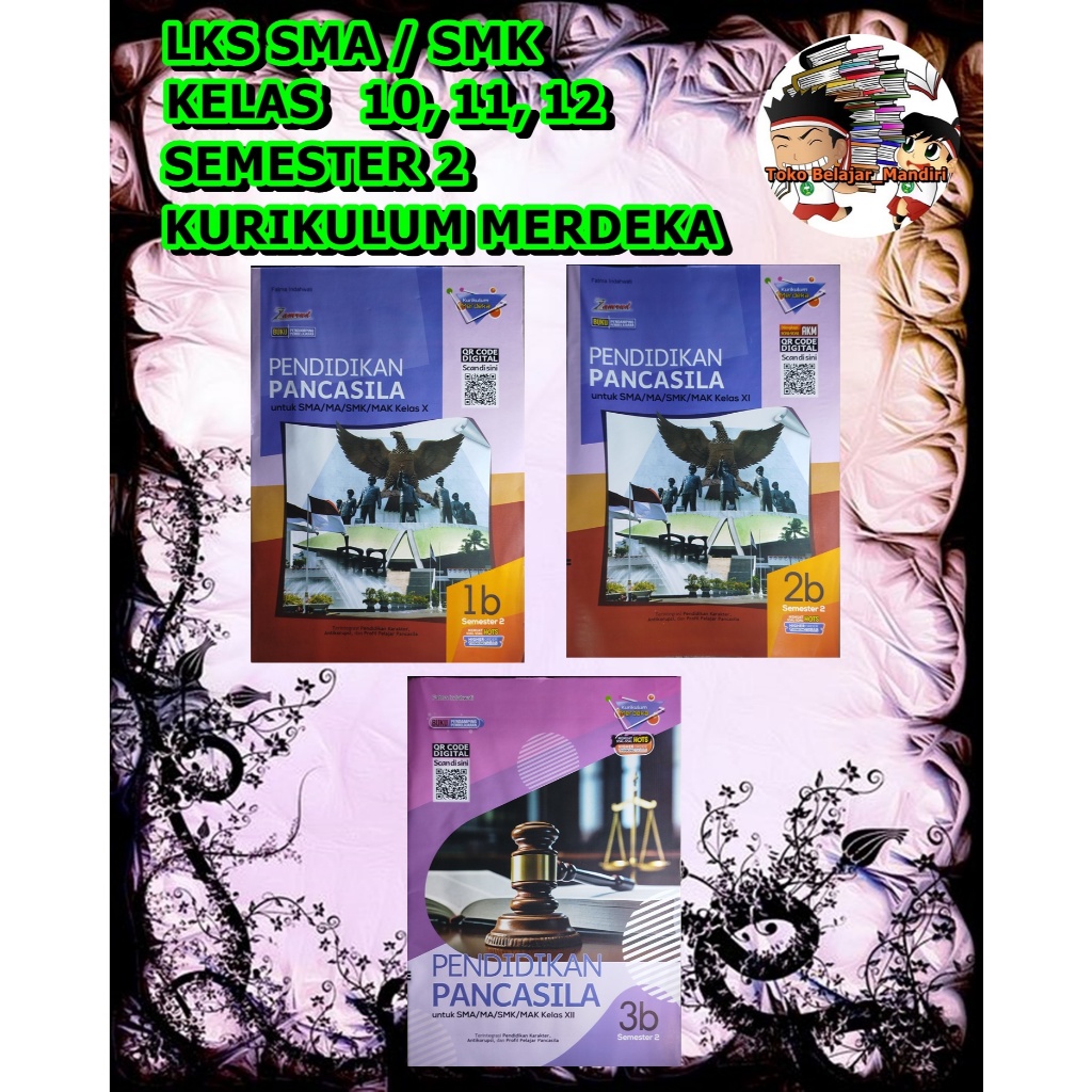 LKS PPKN / PKN SMA/SMK Kelas 10, 11, 12 Semester 2 Kurikulum Merdeka