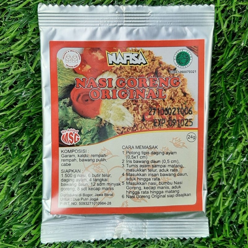 

Bumbu masak praktis nasi goreng original nafisa