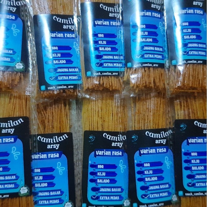 

MIE LIDI PAKET ISI 10 PCS BERAT BERSIH +-25G