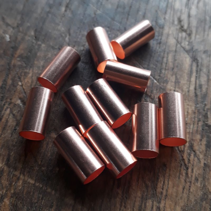 Skun Kabel Tabung Tembaga Polos 6mm