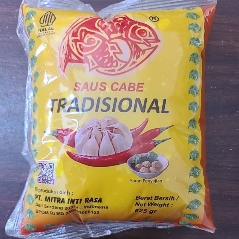 

Saos Cabe Tradisional Cap 2 Ikan, Kemasan Isi Ulang 625gr