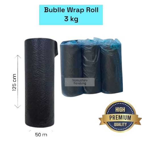 

1 ROLL BUBBLE WRAP PREMIUM 3KG DAN 2,7 KG HITAM DAN BENING/ TERMURAH DAN TERLENGKAP