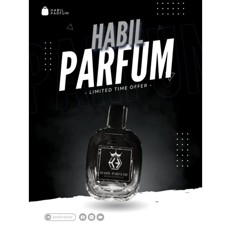 ZARA MAN by Habil Parfume. Minyak wangi Eau De Parfume (EDP). Wangi tahan lama, Harga murah & Design