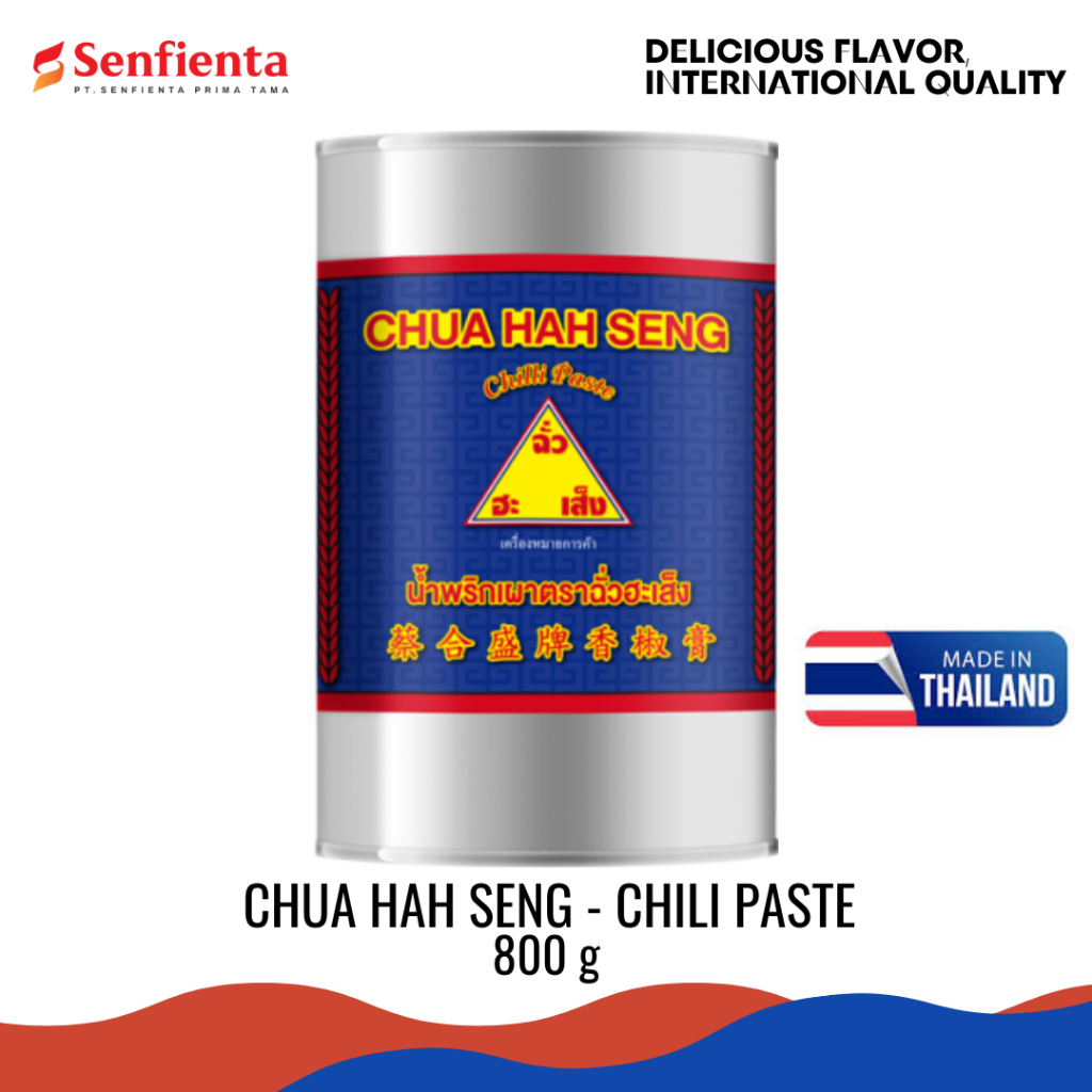 

Chua Hah Seng Chilli Paste 800 gr | Pasta Cabai