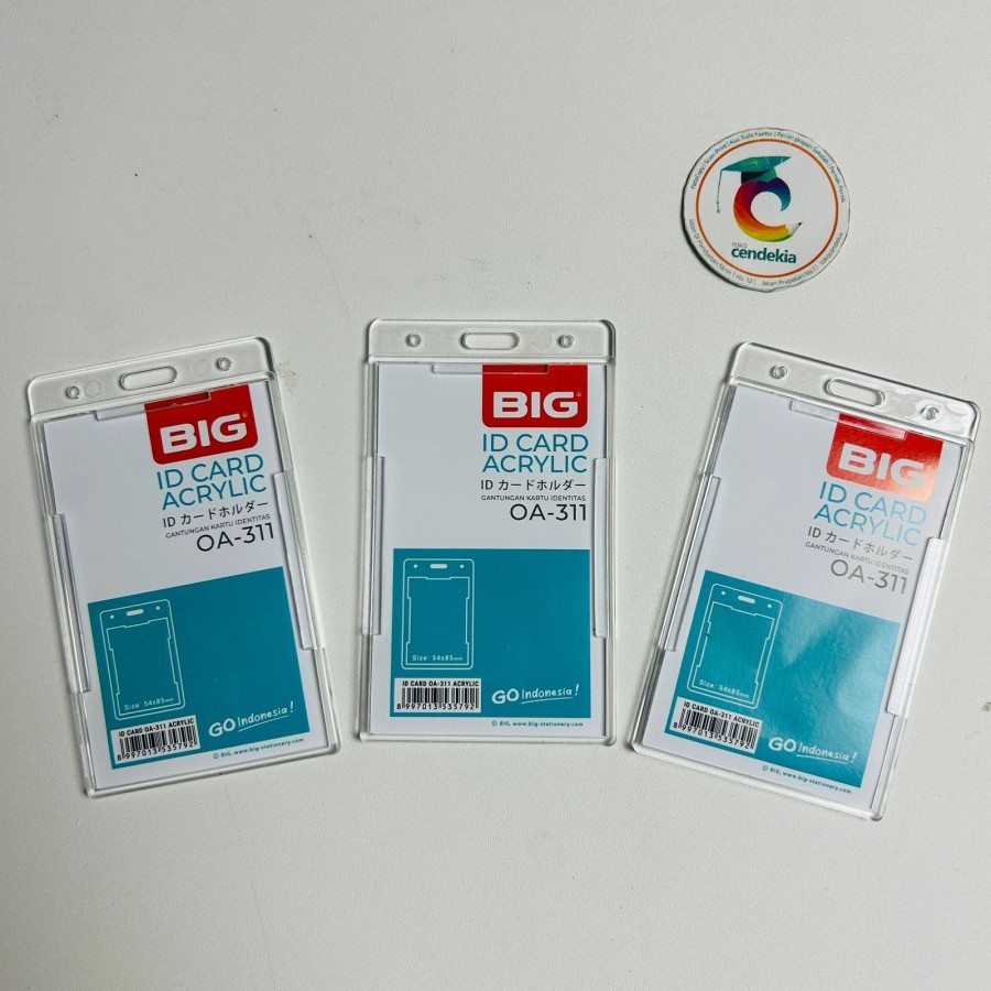 ID Card Mika Akrilik Transparan BIG OA-311