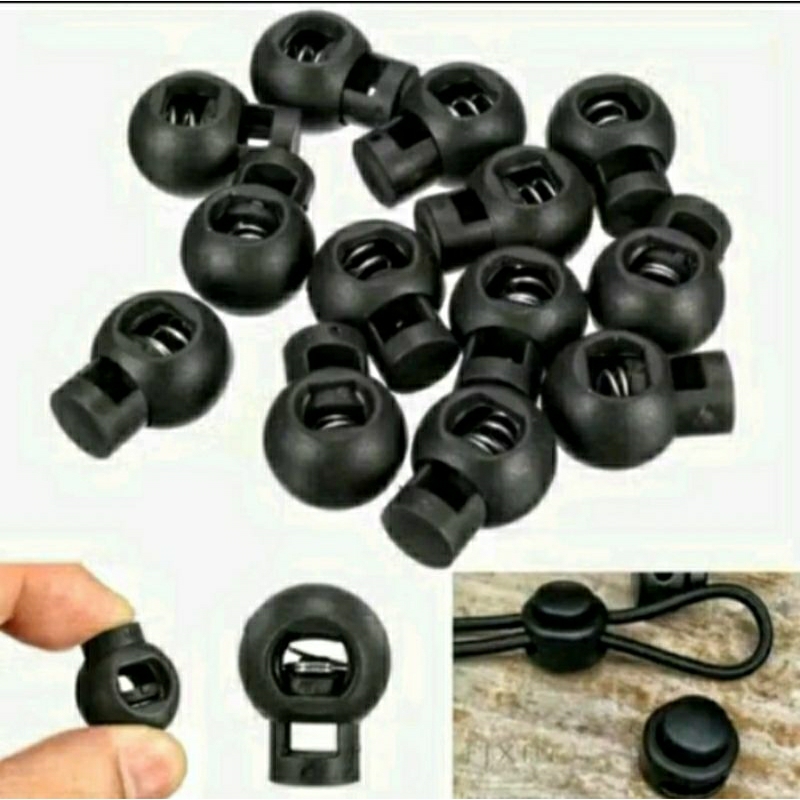 stopper tali tinjau stopper bulat/ alat serut tali craft tali celana