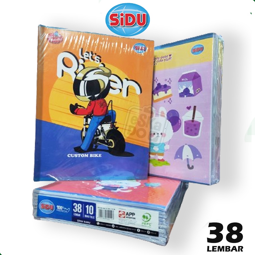 

Super Promo Buku Tulis SIDU 38 Sinar Dunia 38 Lembar G48