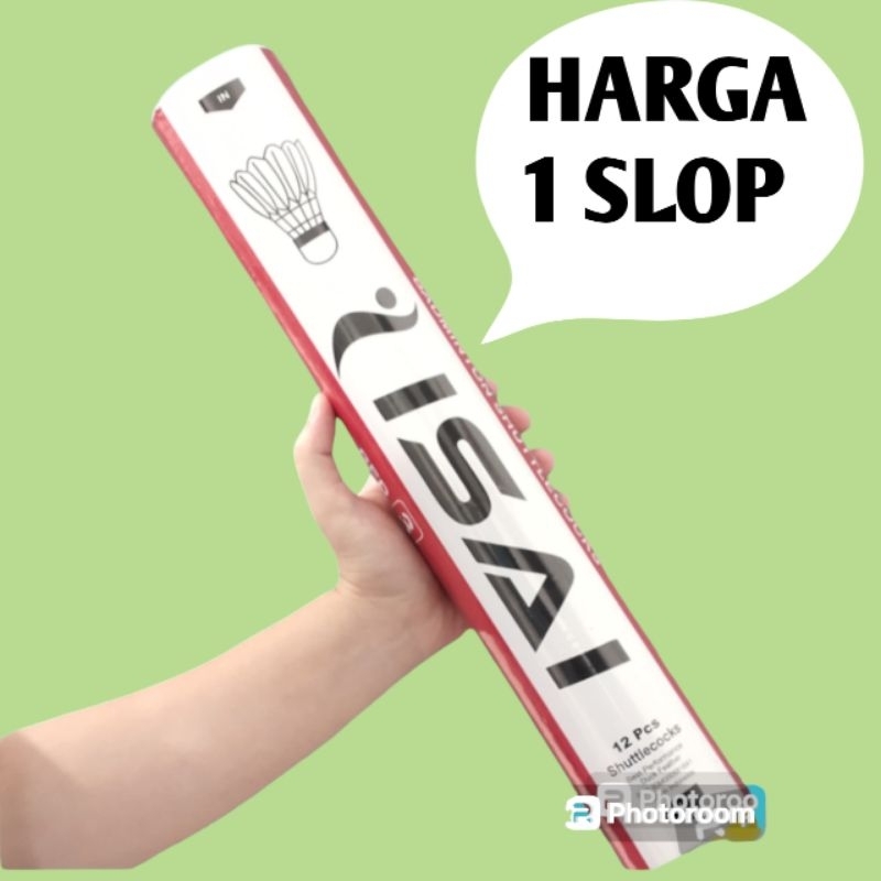 shuttlecock badminton isai merah
