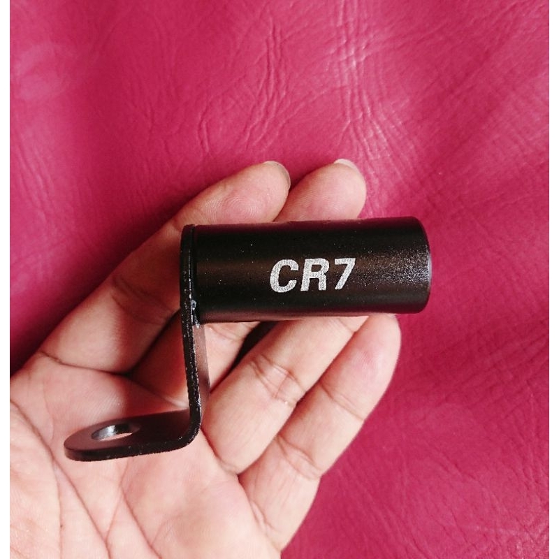 Breket spion dudukan lampu tembak spion motor /holder hp motor