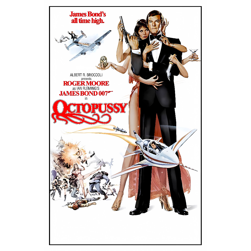 Poster Eksklusif James Bond - OCTOPUSSY