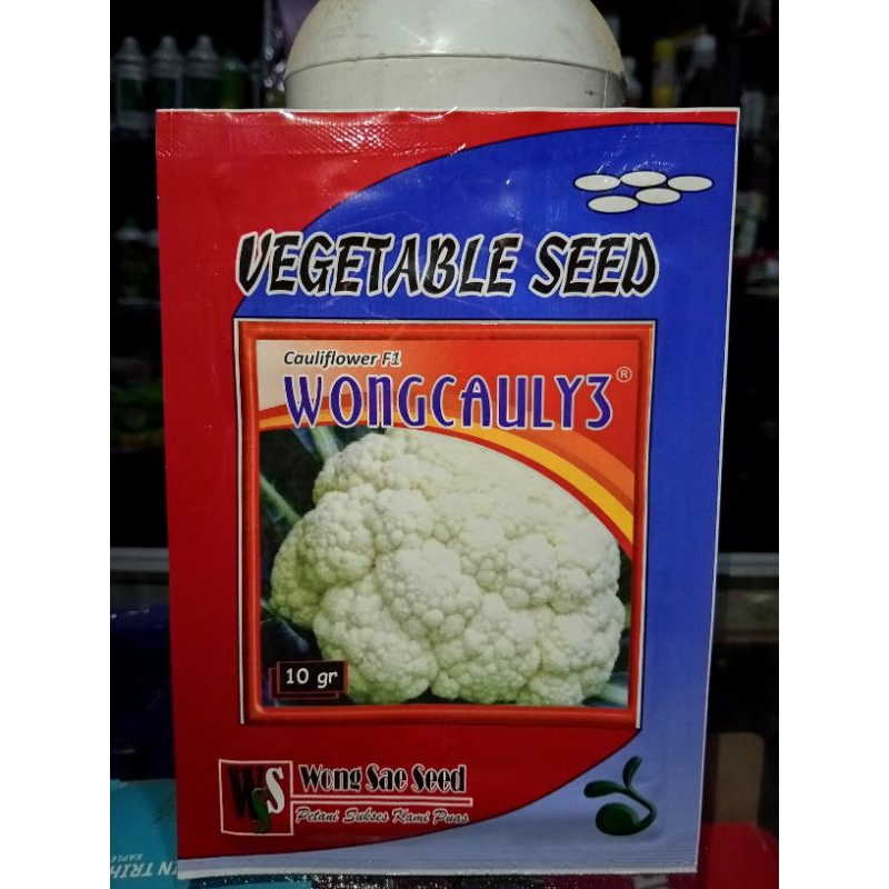 

Benih Kubis Bunga WONGCAULY3 F1 isi 10gram