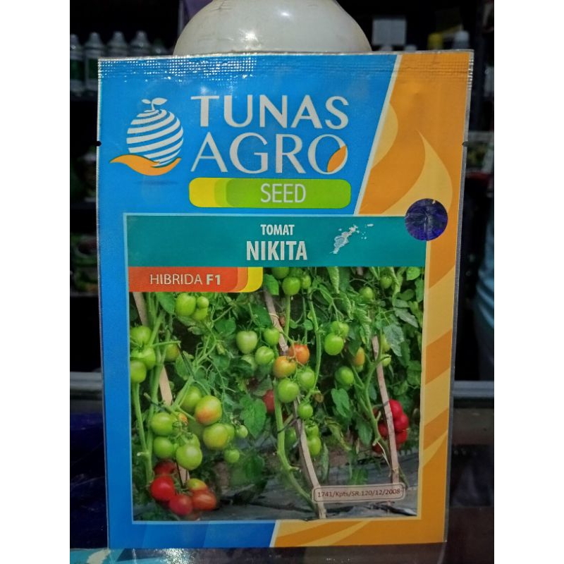 

Benih Tomat NIKITA F1 Isi 5gram Tunas Agro