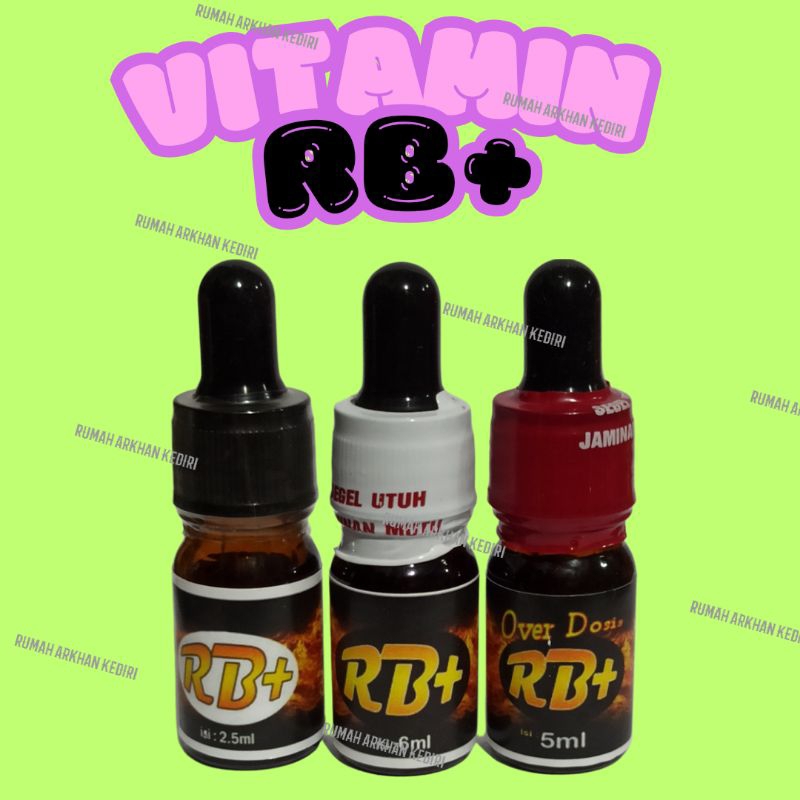 RB+ RB PLUS VITAMIN BURUNG RB PENGGACOR BURUNG