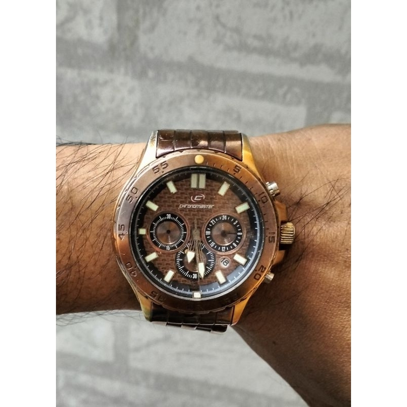 jam tangan ORIGINAL CHRONOMASTER CHRONOGRAPH