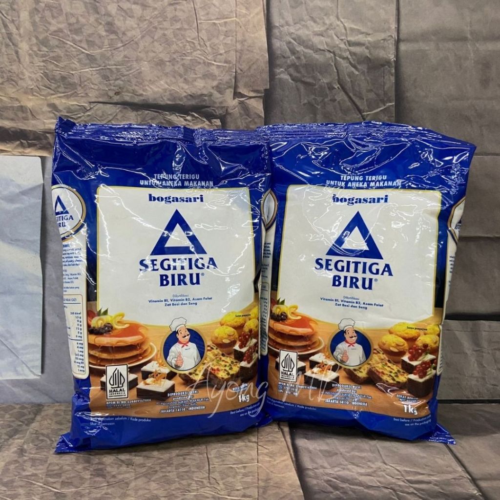 

TEPUNG TERIGU SEGITIGA BIRU PREMIUM 1 KG