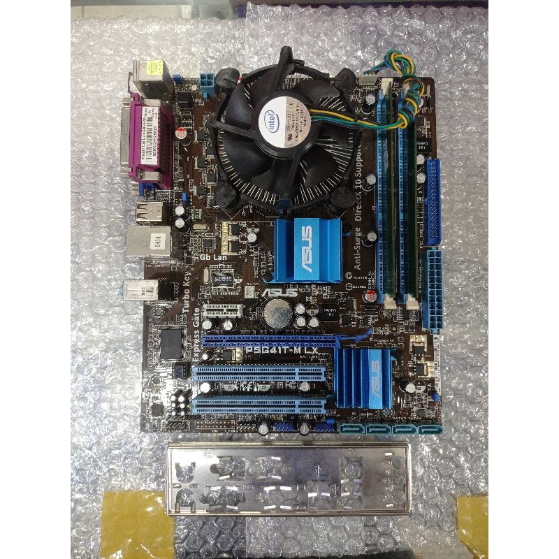 PAKET ASUS P5G41T-MLX + Q9550 2.83Ghz | Ram 4GB Lga 775