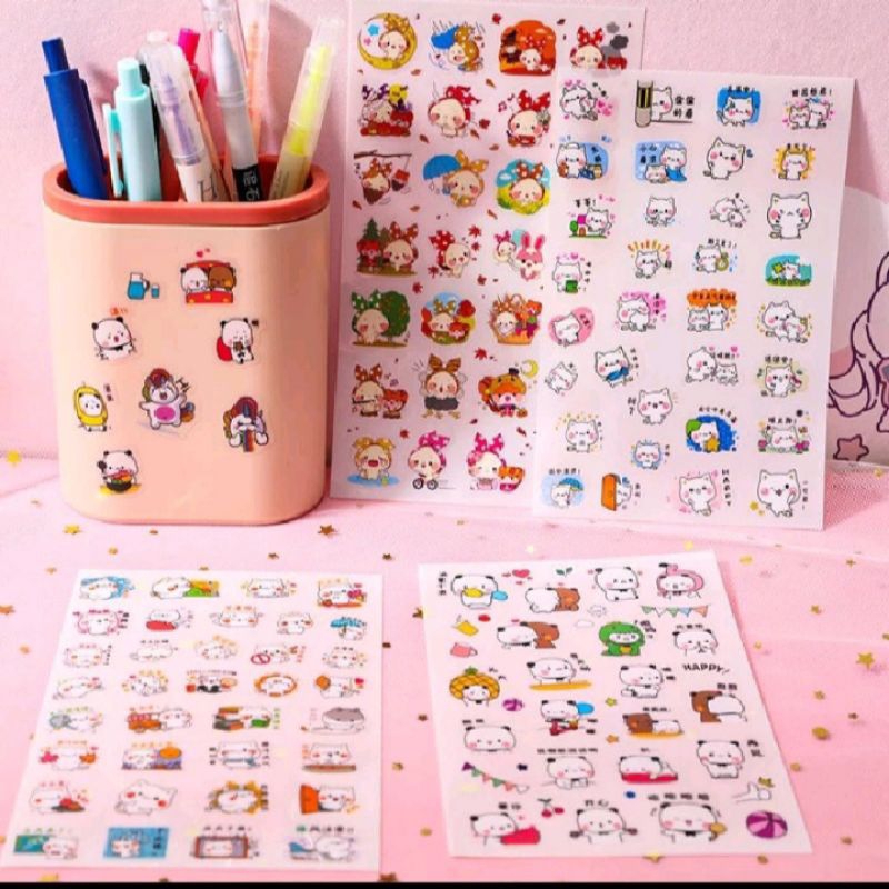 

Sticker Berkarakter Lucu 1 Lembar