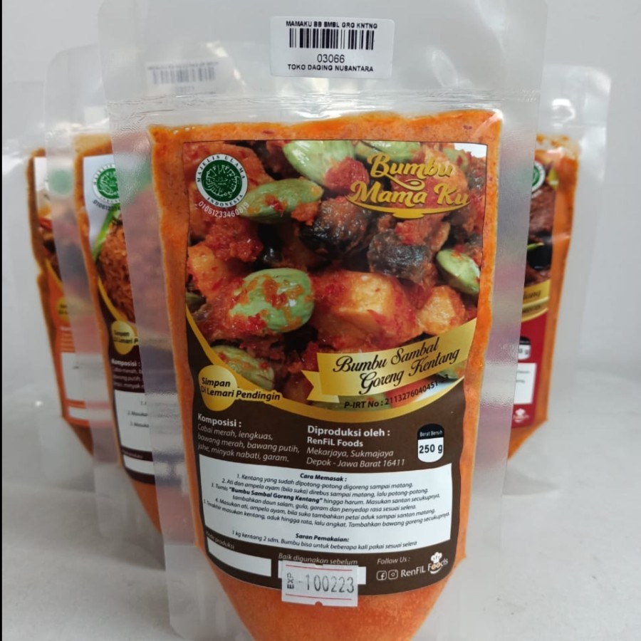 

MAMA KU BUMBU SAMBAL GORENG KENTANG