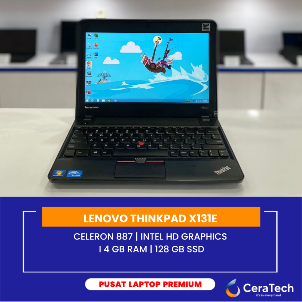 LENOVO THINKPAD X131E CELERON 887 RAM 4 GB SSD 128 GB