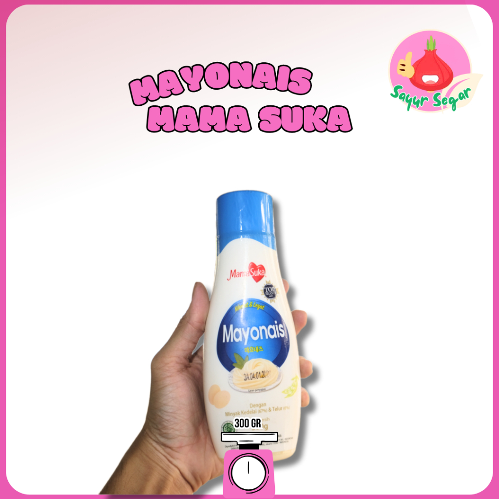 

Sayur Segar - Mamasuka Mayonaise Botol / Saus Mayones 300 Gram