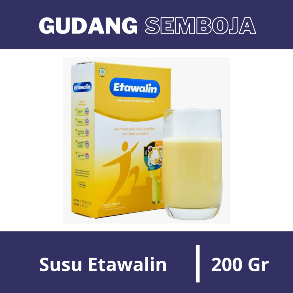 

Susu Etawalin 200 Gr / Membantu Meredakan Pegal Linu dan Nyeri Sendi