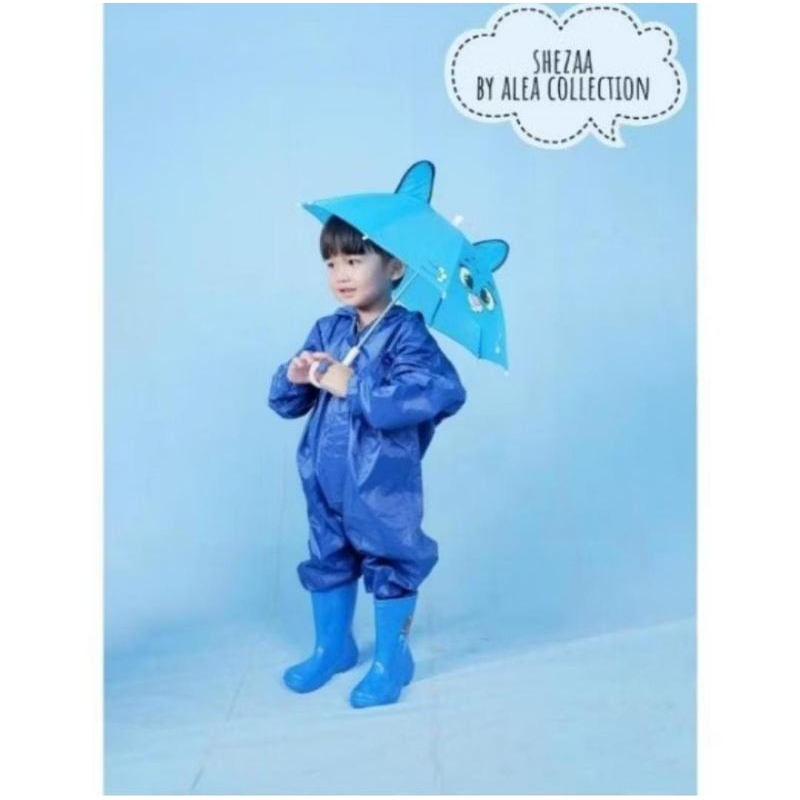 JAS HUJAN JUMPSUIT ANAK / APD ANAK 3-6tahun