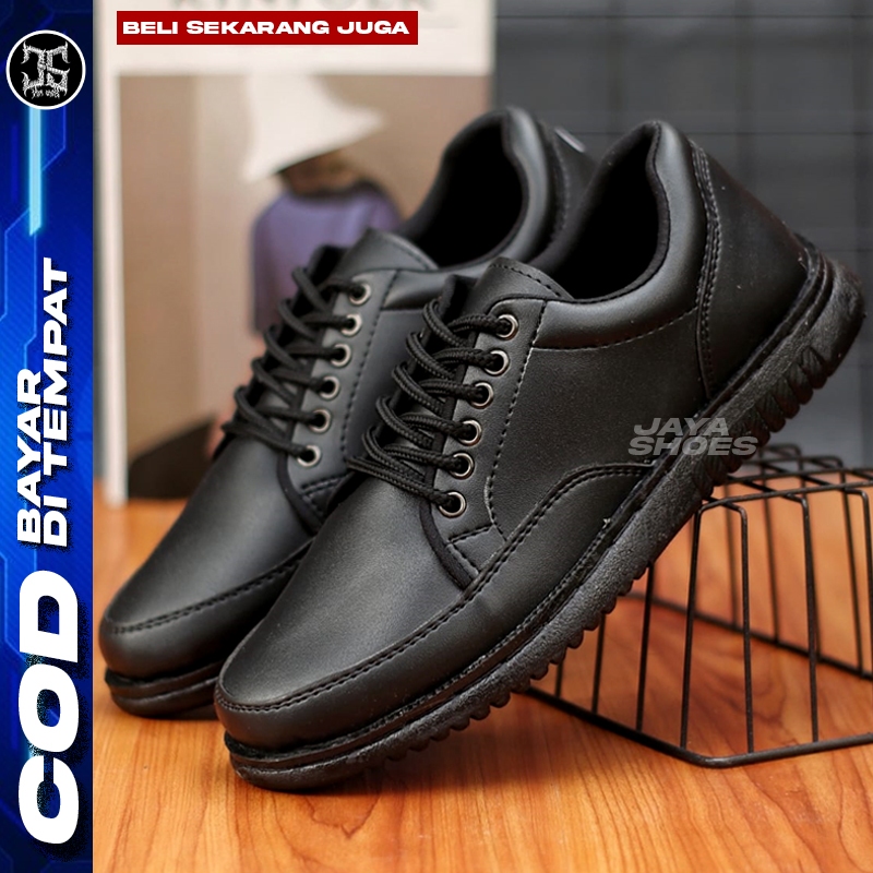 Dexter Sepatu Oxford Pria Formal Pantofel Hitam Kasual Original