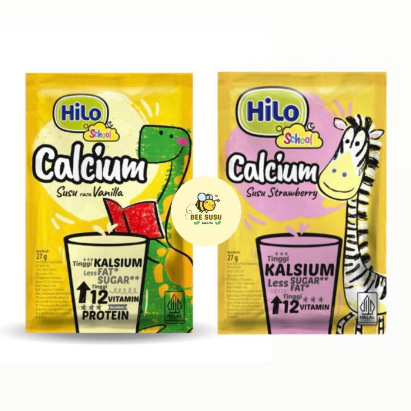 

Hilo School Vanila & Strawberry 10 Sachet (10 x 27g)