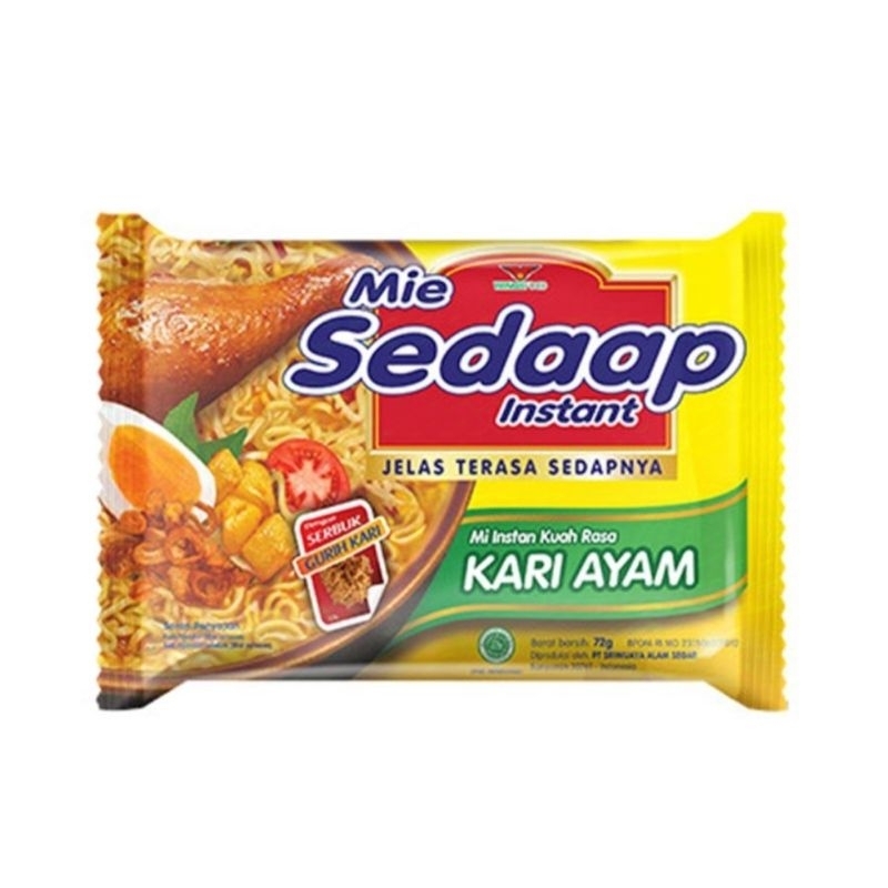 

Mie Sedaap Kari Ayam/Mie Instant 72gr