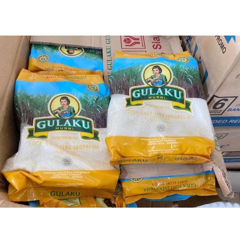 

Gulaku Premium 1 KG Gula Pasir Asli Exp Masih Lama