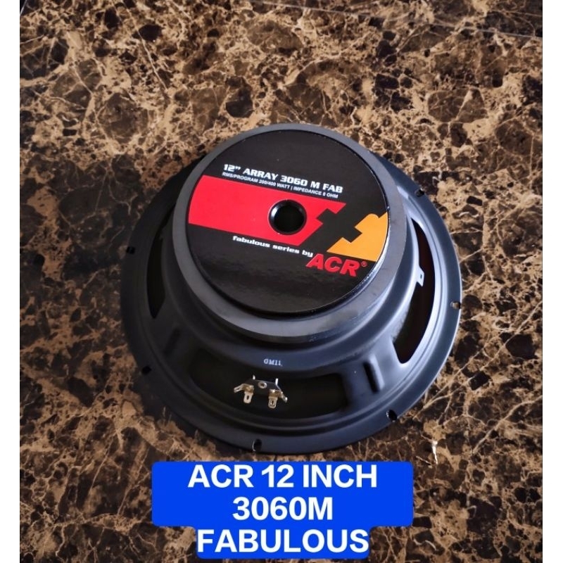 speaker 12 inch acr fabulous 3060 bekas bagus 4 unit