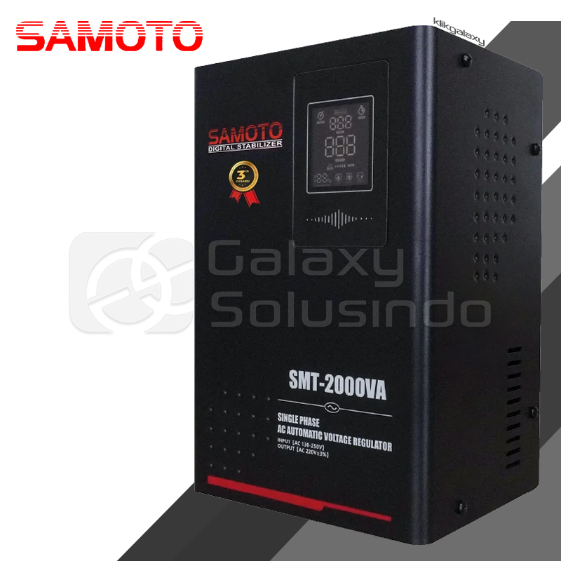 SAMOTO SMT-2000VA - 2000 VA Single Phase Stavolt Stabilizer