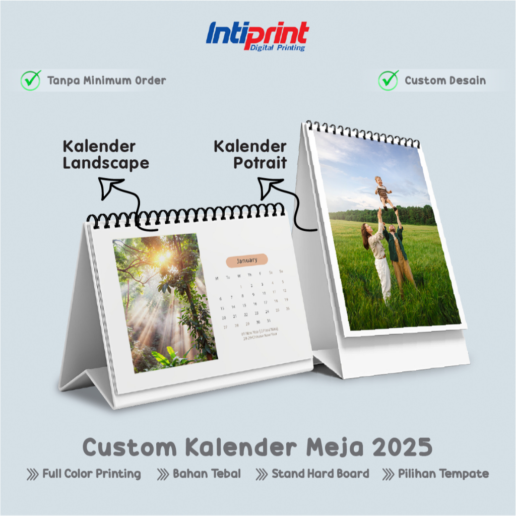 

Cetak Kalender Meja Ukuran A5 Estetik / Desk Calendar Aesthetic Custom Print Foto / Kalender 2025