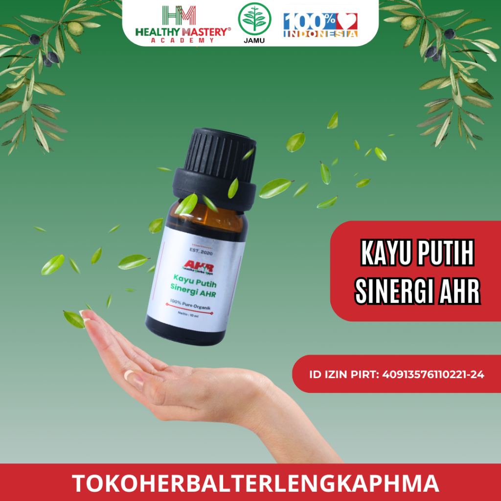 Minyak Kayu Putih Aromatherapy Untuk Menghangatkan Tubuh 100 % Full Organik